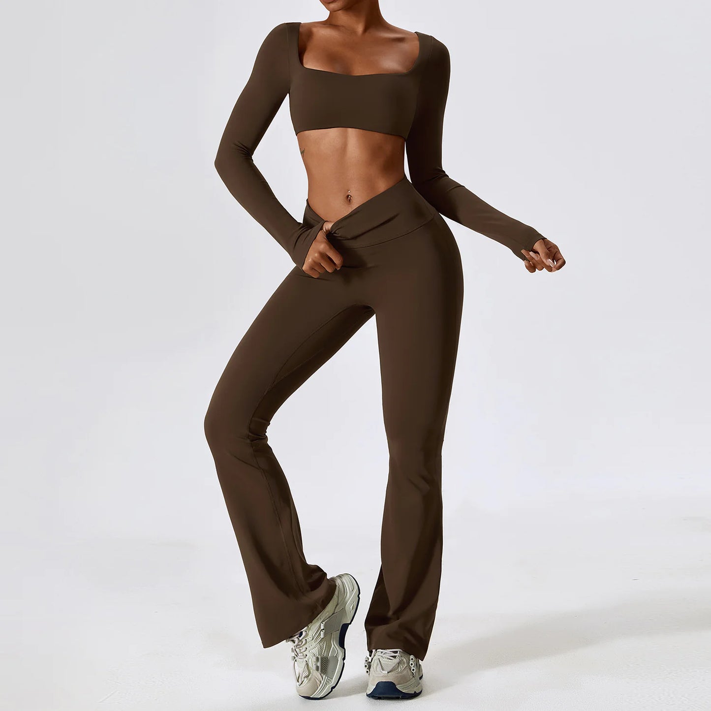 Set Yoga Donna Tono Pelle