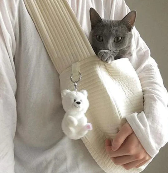 Borsa Zaino per Gatti - Messenger a Spalla