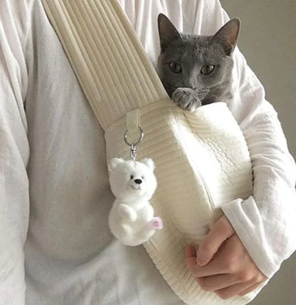 Borsa Zaino per Gatti - Messenger a Spalla
